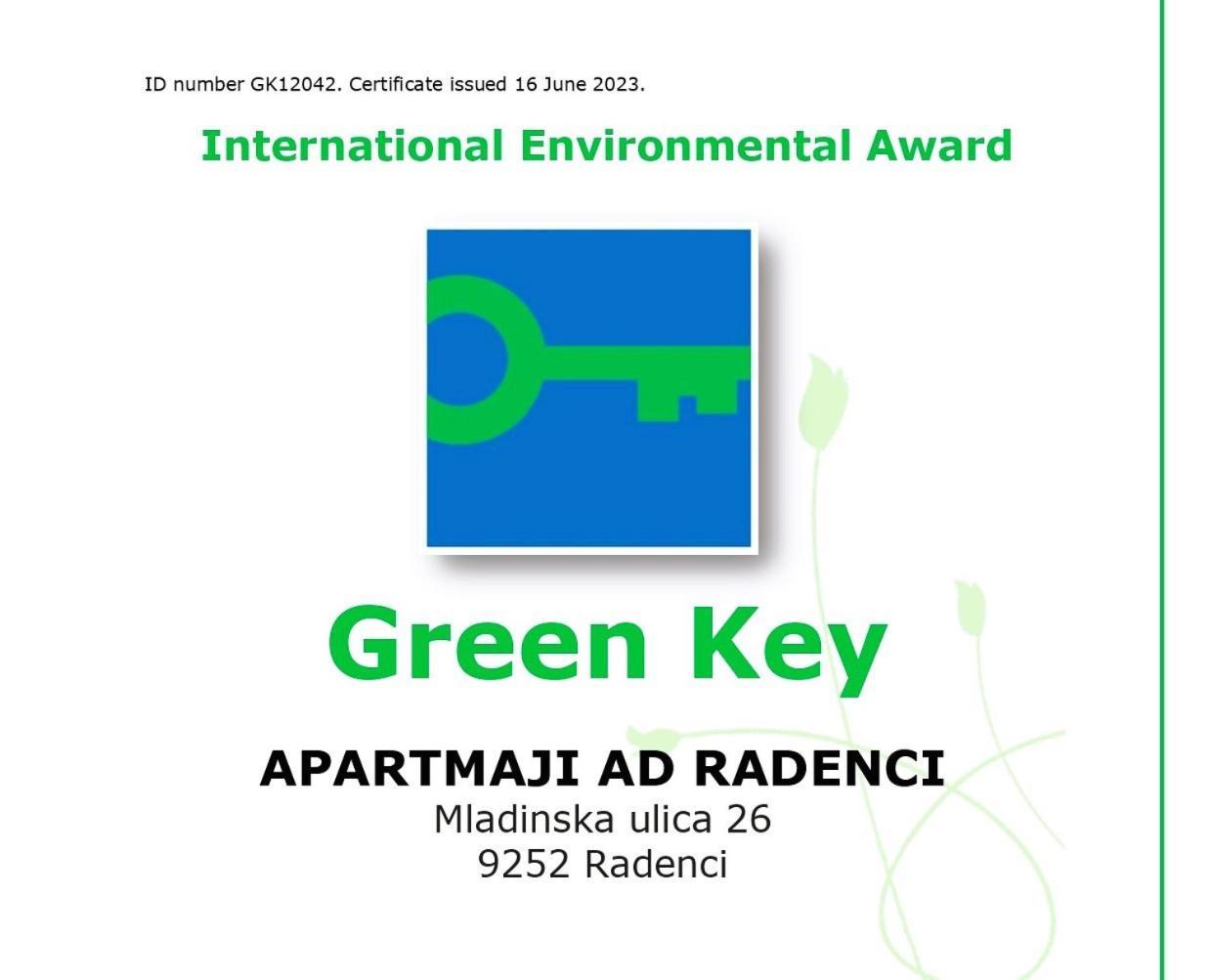 Apartments Ad Radenci Eksteriør bilde